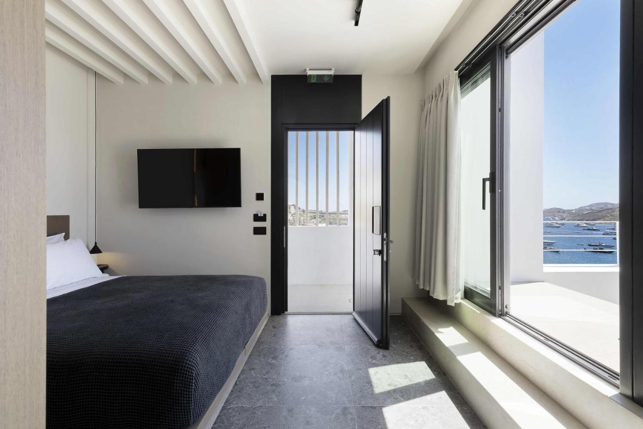 Cubic Mykonos Seafront Design Suites Ornos  Buitenkant foto