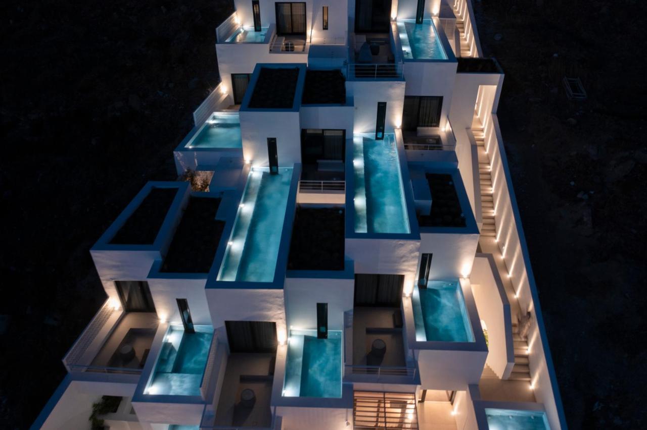 Cubic Mykonos Seafront Design Suites Ornos  Buitenkant foto