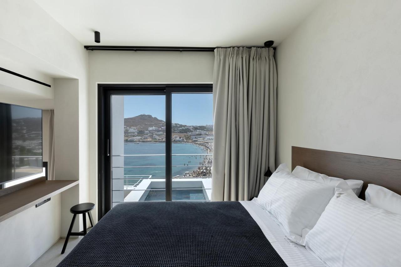 Cubic Mykonos Seafront Design Suites Ornos  Buitenkant foto