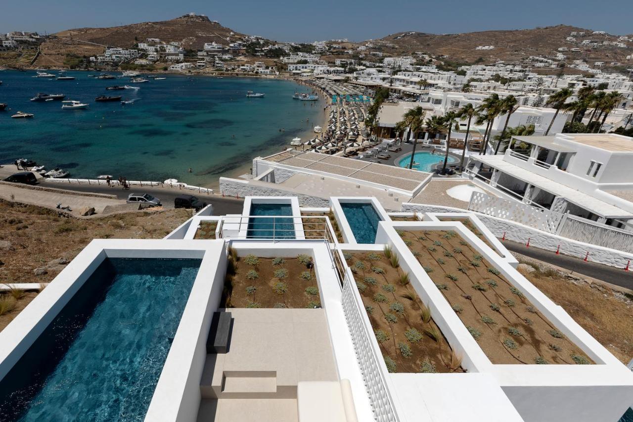 Cubic Mykonos Seafront Design Suites Ornos  Buitenkant foto