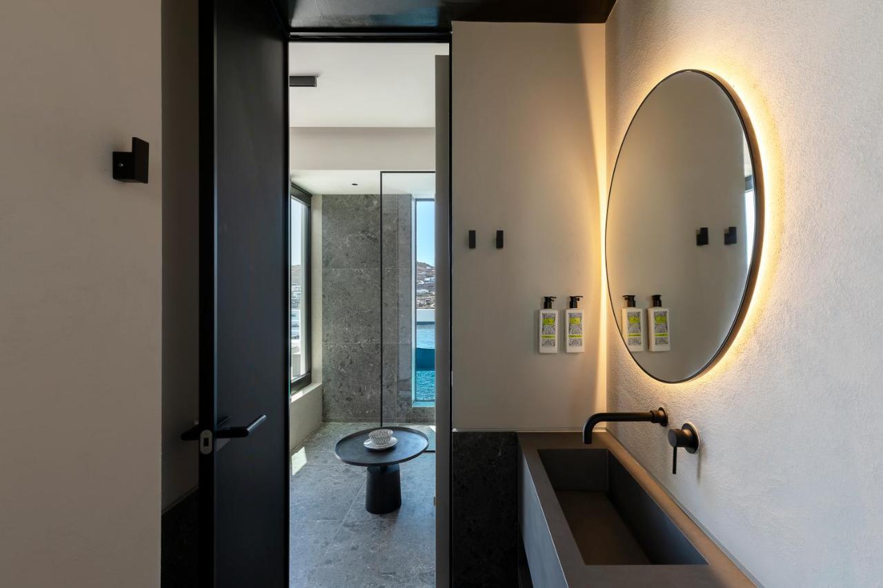 Cubic Mykonos Seafront Design Suites Ornos  Buitenkant foto