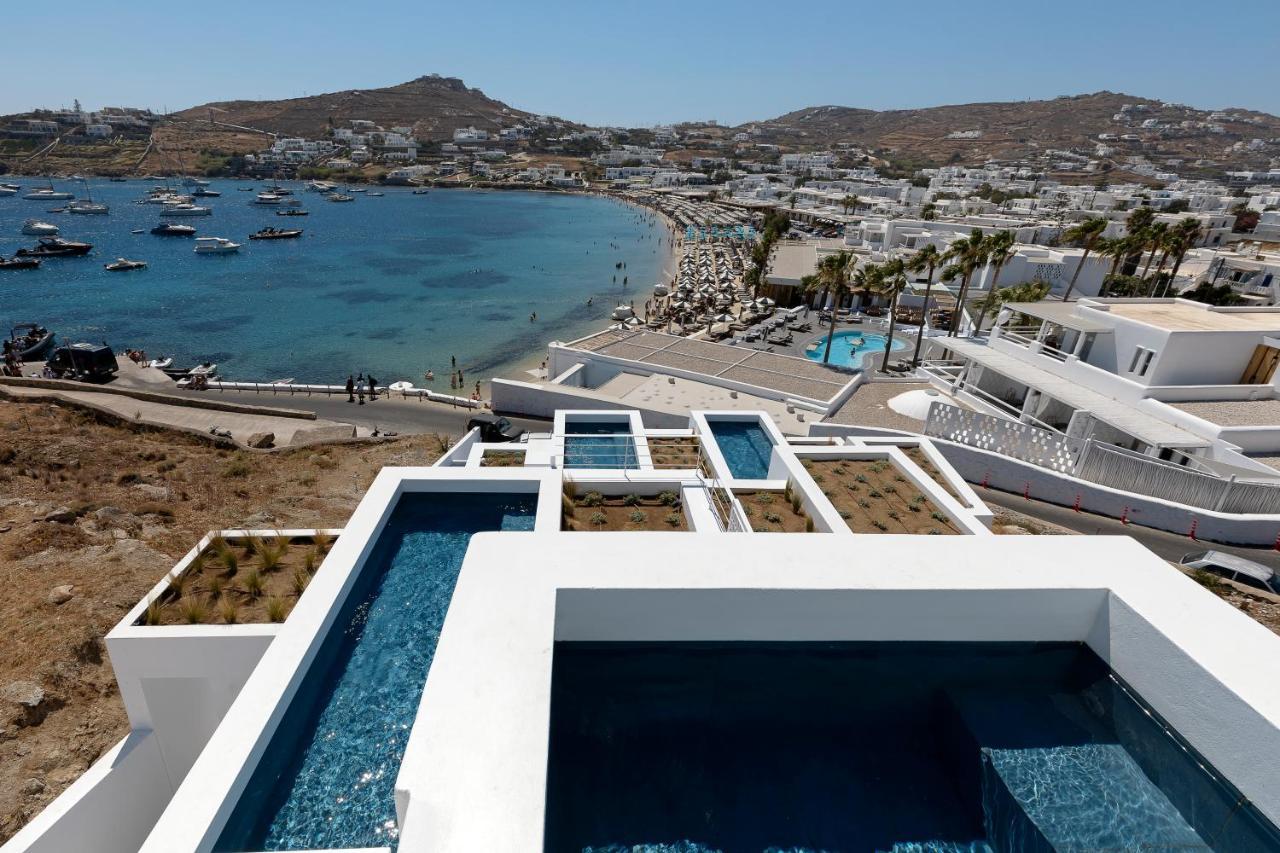 Cubic Mykonos Seafront Design Suites Ornos  Buitenkant foto