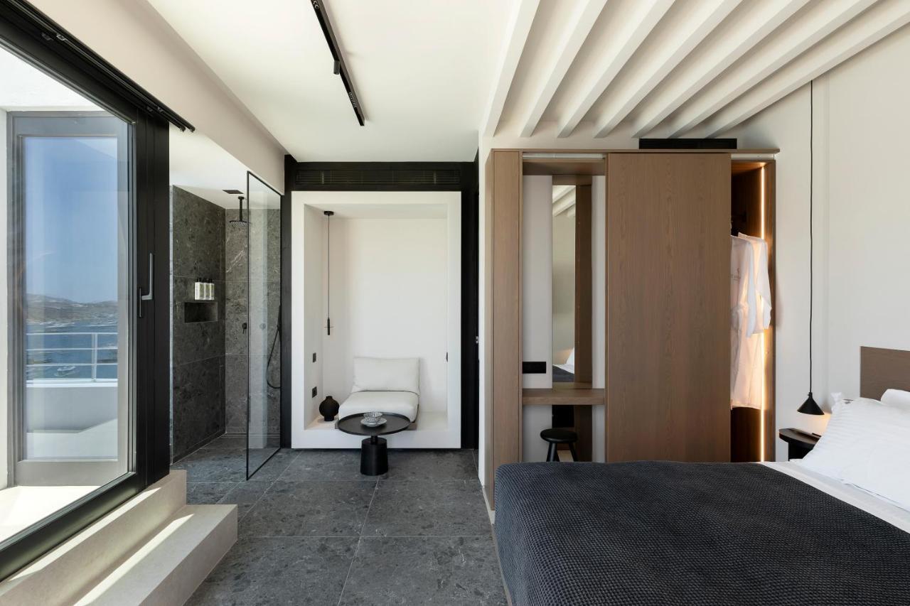 Cubic Mykonos Seafront Design Suites Ornos  Buitenkant foto