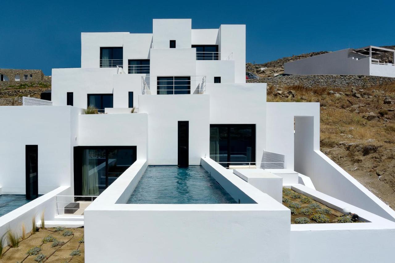 Cubic Mykonos Seafront Design Suites Ornos  Buitenkant foto